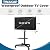 55-60"Outdoor TV Cover for Mobile TV Cart,Outdoor TV Stand Weatherproof Cover Fits Universal TV Stand,Waterproof & Dustproof tv cover for outside rolling tv stand .Only Cover,No television stands
