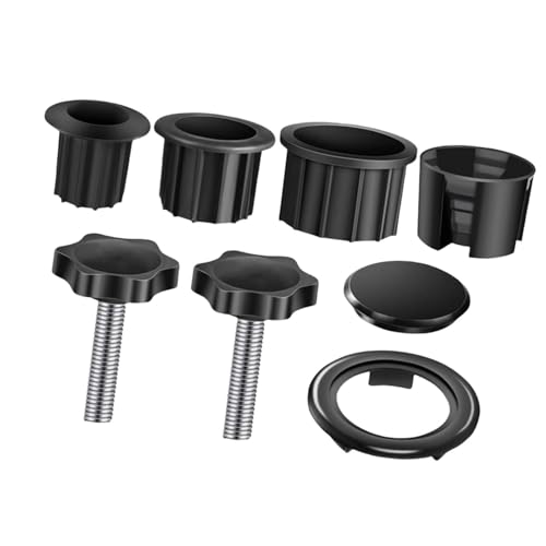 Anillos reductores for sombrillas, accesorios for base de sombrilla, tornillos de montaje for manguitos de tubo de plástico, adaptador for sombrilla