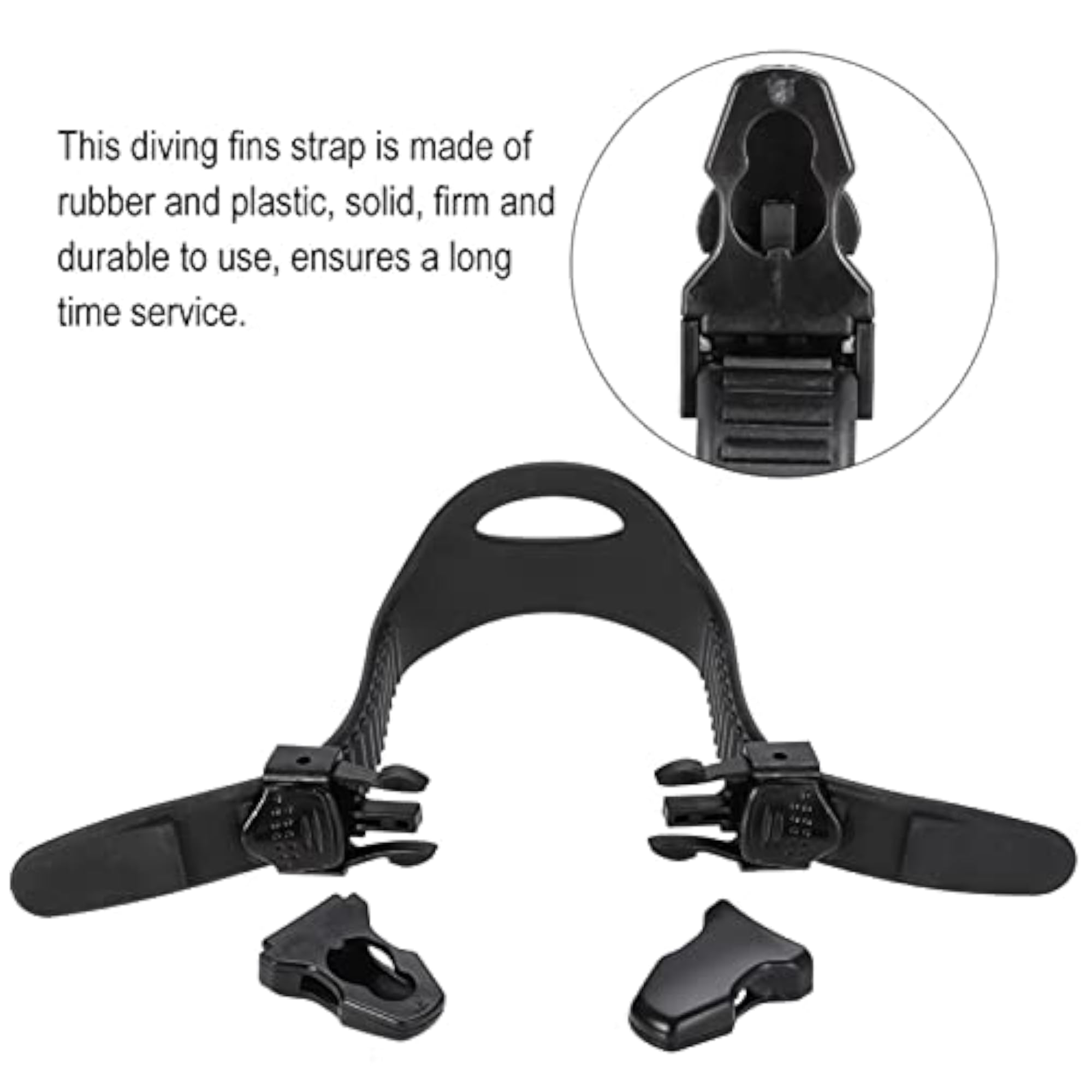 Portable Diving Fins Belt for Underwater Activities