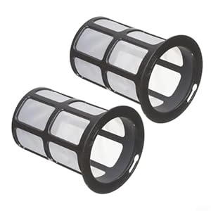 2Pcs Filter Element Screen Replacement Filters fit for Bosch Unlimited Gen 2 Series 8 Models BBS1 BBS8 BCS1 BKS8 BKS8214W Cordless Handheld Vacuums, Replace 12023350 12026106