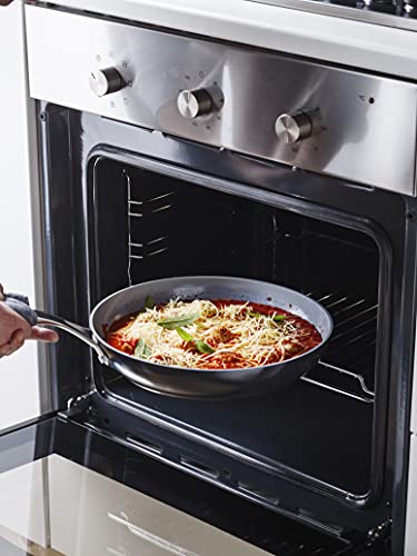 GreenPan Frying Pan, Non Stick, Toxin Free Ceramic Pan - Induction & Oven Safe Cookware - 26 cm, Grey Second Image