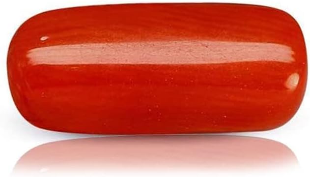 Red Italian Original Certified Gemstone AAA Quality with Lab Certifiacte
