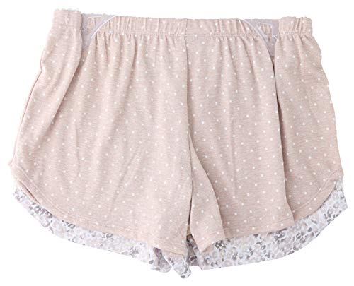 Marilyn Monroe Intimates Soft And Dreamy Pajama Shorts (2Pr) (Small, Pink Dots & Cheetah) #TOP4