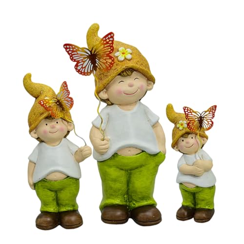 Lot de statues de gnome Yardwe de qualité supérieure