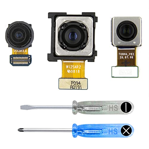 MMOBIEL Cámara Trasera de Repuesto Compatible con Samsung Galaxy S20 FE 5G   6.5 Inch   2020   Camara Posterior Reemplazo Incl Destornilladores