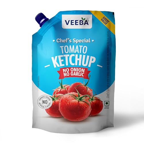 Image of Veeba Chef's Special Tomato Ketchup No Onion No Garlic (900G)