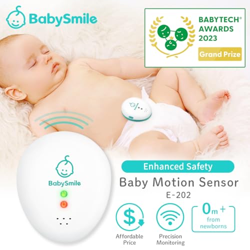 Baby Smile Baby Motion Sensor E-202 Sleep Movement Monitoring, Baby Safety Alerts, white - Image 3
