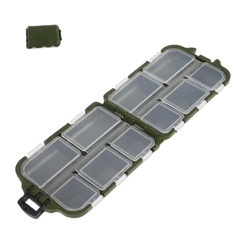 HEMOTON Portable Fishing Multi Compartment Organizer for Fishing Gear Storage Compact and Lightweight Stylish Design for