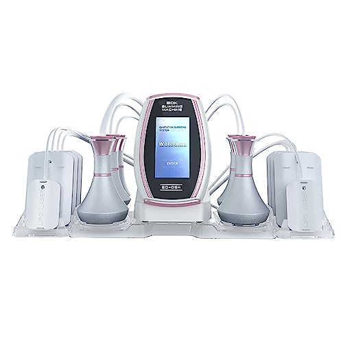 HAILM Dispositivo Estiramiento Piel Radiofrecuencia 5 En 1, Dispositivo Belleza Facial 80K con 5 Sondas, Máquina Cavitación Ultrasónica para Aumentar Colágeno y Absorción