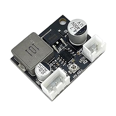 DC 12V to 150V-220V 170V DC High Voltage Boost Power Supply Module for QS30-1 IN-14 Vacuum Tube, Nixie Tubes Clock, Magic Eye (Black)