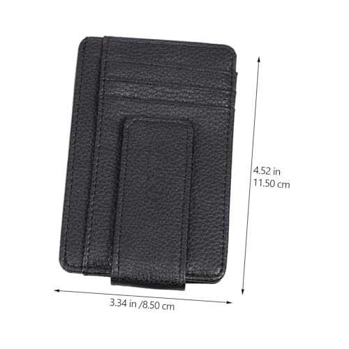 BESPORTBLE Men Wallet PU Leather Card Holder Credit Cards Storage Pouch with Multiple Slots for Men Change Wallet for Travel and Daily Use Classic Style Organizer2