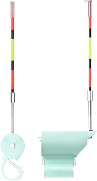 Night Fishing Bite Alarm, Compact Rod Bell Alert Device, Portable with Tackle Clip, Sound Alert Fishing Accessory for Catfish Carp, Fishingg Bell Set with Lightweight, Outdoor Gear for Lake