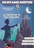  Escape Game Sorcier : Le Secret de la Tour Interdite (7-9 ans)｜Livre-jeu Anniversaire et Loisirs en famille: Jeu complet d\'animation à découper !