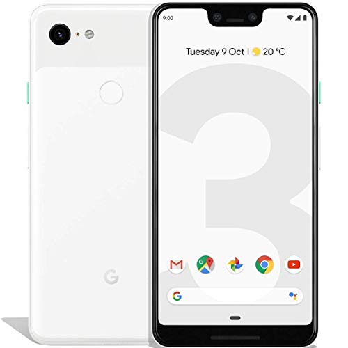 Pixel 3 XL 128GB Unlocked GSM & CDMA 4G LTE Android Phone w/ 12.2MP Rear & Dual 8MP Front Camera - Clearly White (Renewed) - Google Google Pixel 3 XL