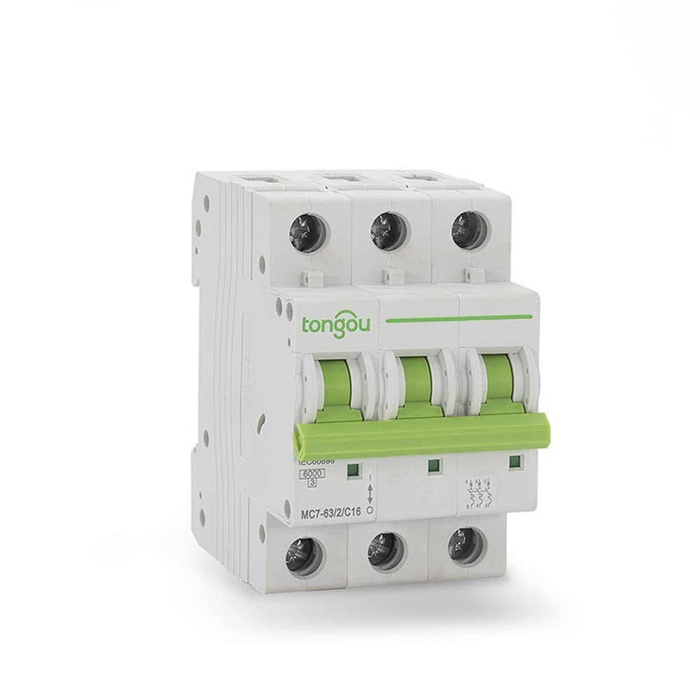 Przełącznik różnicowy, wyłącznik magnetyczny wyłącznik automatyczny 3P 4P 6A 10A 16A 20A 25A 32A 40A 50A 63A 6KA 110V/220V/400V 50/60Hz MCB (rozmiar: 4, kolor: 40A)