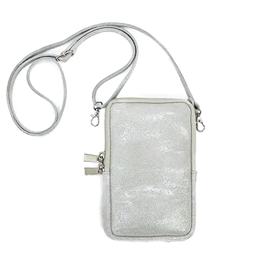 Sac à bandoulière porte-téléphone en cuir pour sorties et voyages