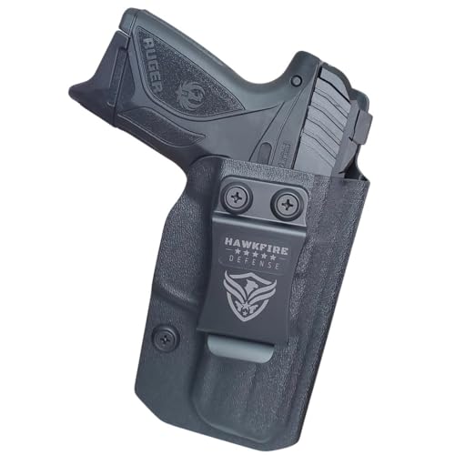 Fit for Ruger Security 380 IWB Kydex Holster – Concealed Carry Inside Waistband, Slim and Secure Fit with Audible Click Retention, Durable Lightweight Design – Made by HAWKFIRE