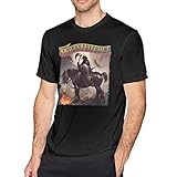 Youth Men American Southern Rock Band Molly Music Theme Hatchet T Shirt Round Neck Short Sleeve T Shirt, Cool Cotton Tees Top Shirt for Men, Casual Custom Tees Shirts Tops Large Black