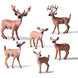 Ideales Geschenk: Das süße kleine Reh bedeutet Glück und Gesundheit. Es ist das perfekte Geschenk für diejenigen, die Sie an Thanksgiving, Weihnachten, Neujahr, Hochzeit und anderen besonderen Tagen lieben. Es kann als Dekoration für Kinderzimmer verwendet werden.