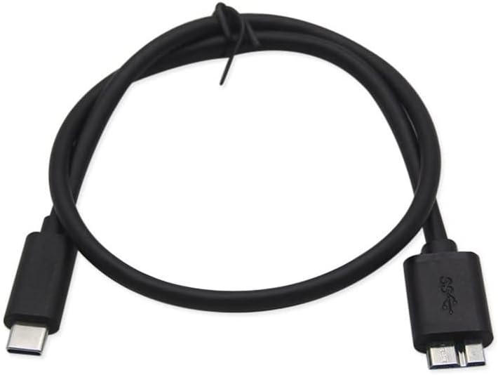 Usb Type C To Micro Usb 3.0 Taşınabilir Hdd Hard Disk Kablosu 0.5M (50cm)