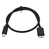 Usb Type C إلى Micro Usb 3.0 كابل قرص صلب Hdd محمول 0.5 م (50 سم)