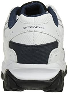 Skechers Men's Fit Reprint Oxford,White/Navy,10.5 M US | Image 4