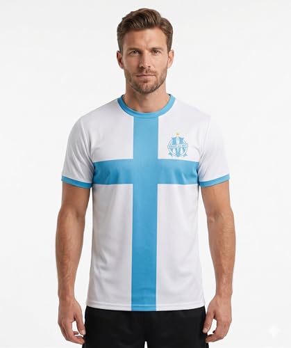 OLYMPIQUE DE MARSEILLE Trikot OM – Offizielle Kollektion, Herrengröße XXL