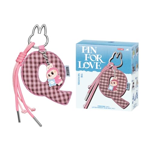 POP MART THE MONSTERS Pin for Love シリーズ アルファベットペンダント (N-Z)【1ピース 】ポップマート ガチャガチャ ブラインド ボックス フィギュア プラモデル プレミアム おもちゃ ソフビ オリジナル キャラクター 誕生日 プレゼントのサムネイル