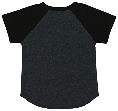 Image of ToBeInStyle Kids Boys Girls Cotton Jersey Contrast Raglan V-Neck Tee T-Shirts