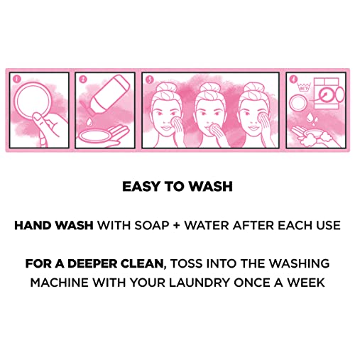 Garnier Micellar Cleansing Eco Pads, Reusable, 3 Ultra-soft Microfiber Pads, 1 Count (Packaging May Vary) - image 9