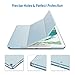 JETech Case for iPad (9.7-Inch, 2018/2017 Model, 6th/5th Generation), Smart Cover Auto Wake/Sleep (Light Blue)