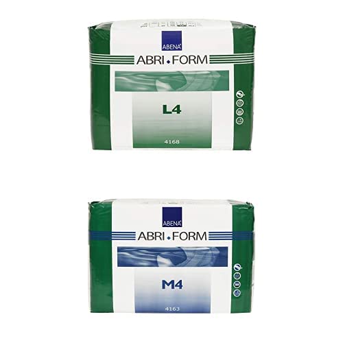 Image of Bundle of Abena Abri-Form Comfort Level 4, Large, 12 Count + Abena Abri-Form Comfort, Level 4, Medium, 14 Count