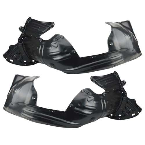 Image of TRQ Front Inner Fender Liner Set Compatible with 2011-2013 Honda Odyssey HO1248141 HO1249141