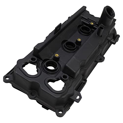 Image of TRQ Engine Valve Cover w /Gasket LH Left Driver Side for Nissan Infinity VQ35HR