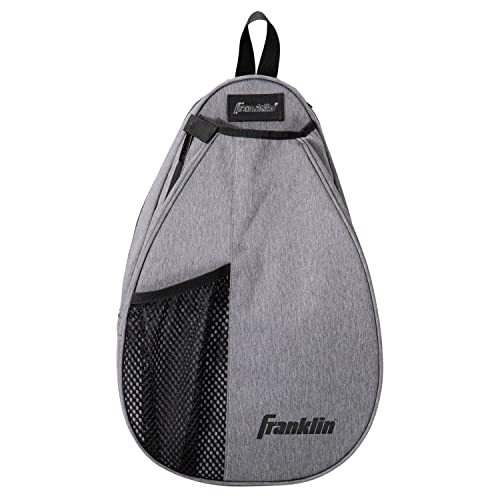 Franklin Sports Padel Bag - Men's + Women's Paddle Tennis Padel Sling Bag Backpack - Adjustable Size Equipment Bag for Padel + Paddle Tennis