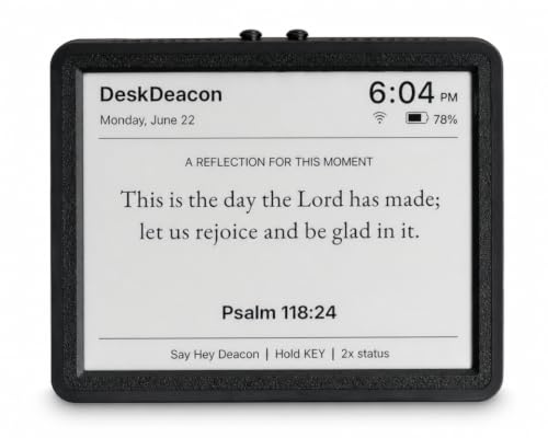 Desk Deacon Christian Desk Robot Companion
