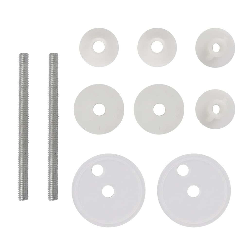 Set di 2 sedili anteriori WC con coperchi in MDF ciottoli 02_0002954