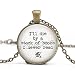 Produktbild Buch Schmuck, I 'll sterben von einem Stapel von Büchern, die ich nie lesen, Geschenk für Buchliebhaber, Geschenk für Reader