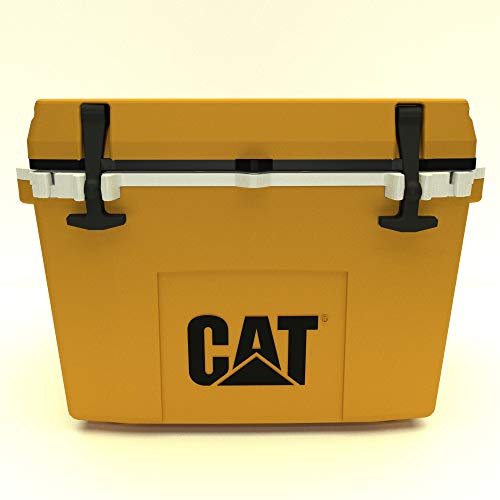Caterpillar Cat Cooler, Cat Yellow, 27 Quart - //coolthings.us
