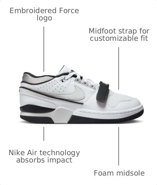 Image of Nike Mens Nike Air Alpha Force 88 Low