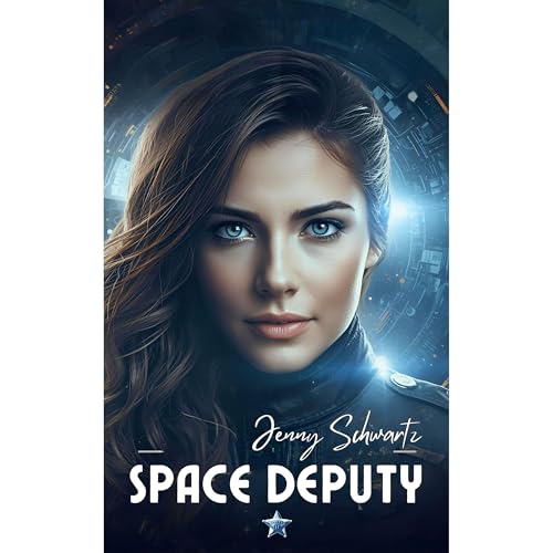 Space Deputy Audiolibro Por Jenny Schwartz arte de portada