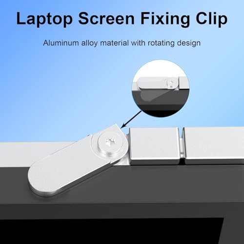 Image of 16'' Portable Dual Monitor Laptop Screen Extender 1200P | USB-C Mini H /D Video Input Plug & Play for 15.6-17.3 Inch Laptops Triple Screen Workstation for Work,Travel,Outdoor,Home