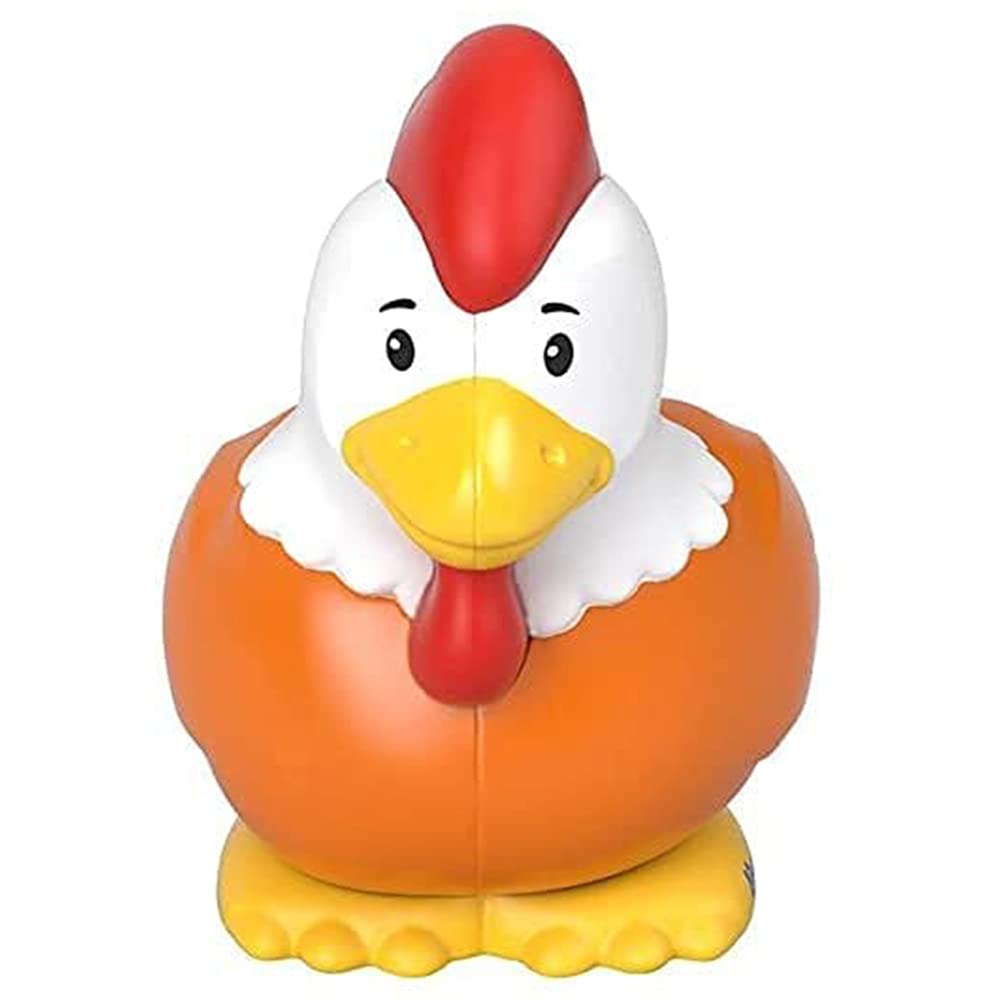 Fisher-Price Pezzo di ricambio Little People Farmer and Animals Playset GNM36 - Pollo di ricambio - Figura di gallo