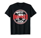 El Mejor Baterista De La Historia Tambor Batería Intrumento Camiseta
