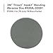 3M 02091 Trizact Hookit 3 inch P1000 Grit Blending Disc , Gray