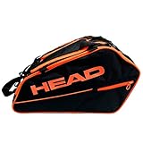 paletero head bela monstercombi Paletero de pádel con 2 compartimentos y un bolsillo para los accesorios.