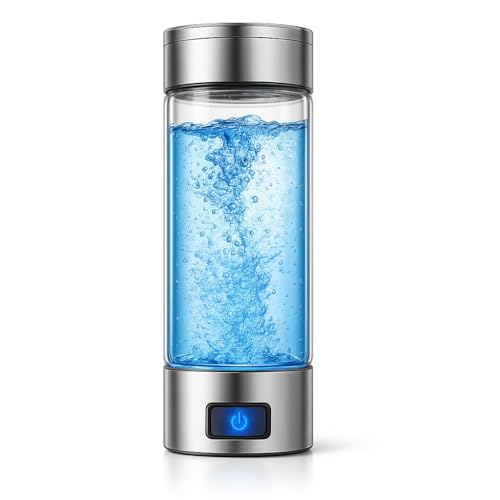 Portable Hydrogen Water Bottle, On-The-Go Personal Hydrogen Generator, Enjoy Wellness Hydration Anywhere (1700)