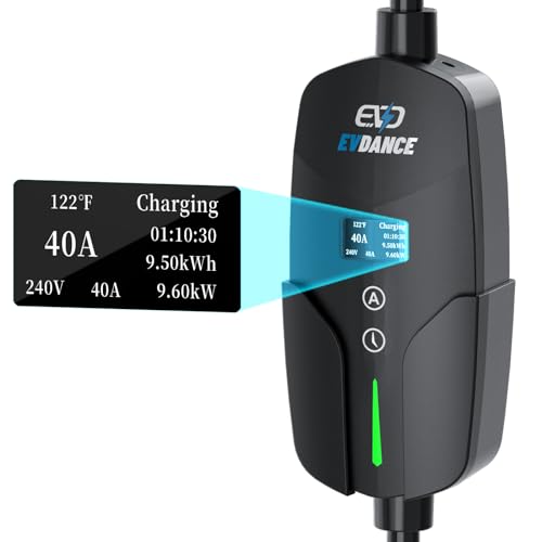 Evdance ACS4001U Level 2 Ev Charger (40Amp, 240V, Nema 14-50P), Portable Electric Vehicle Charging Stations Ev Charger thumb #4