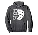 Volleyball Mom Her Biggest Fan Volleyball Daughter Pullover Hoodie