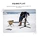 Milisten Lightweight Ice Fishing Flag Tool Portable Professional Fishing Stand for Angling Easy to Install and Carry for Ice Enthusiasts